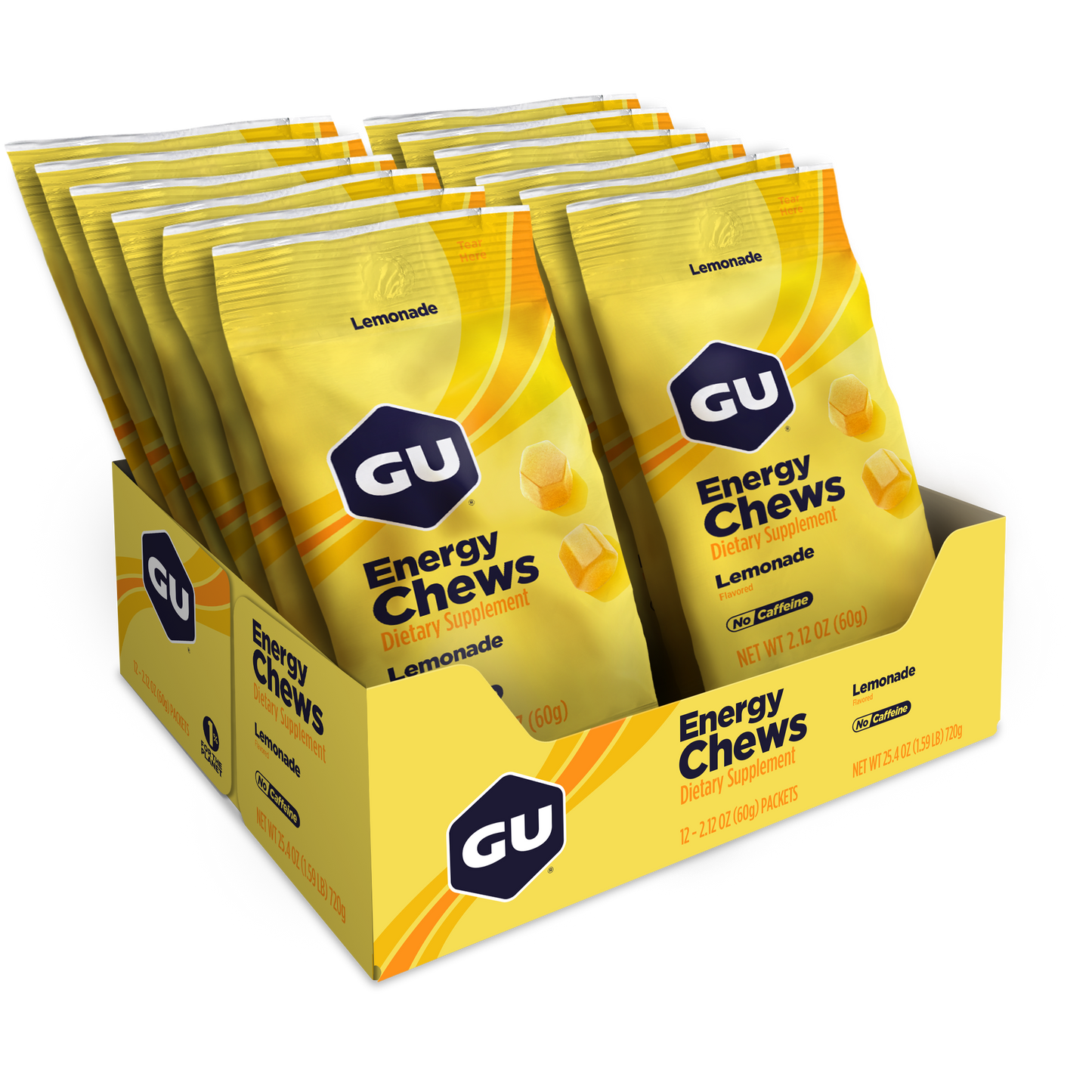 GU Chews (Box of 12 Double Serves)
