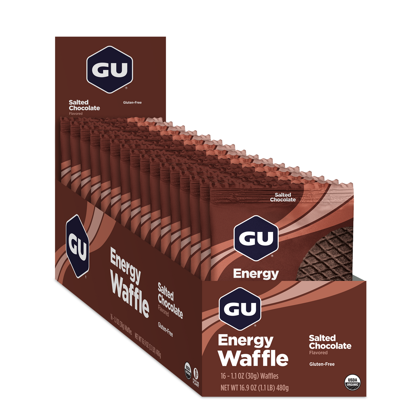 GU Energy Waffle - Box of 16 *SHORT DATED*