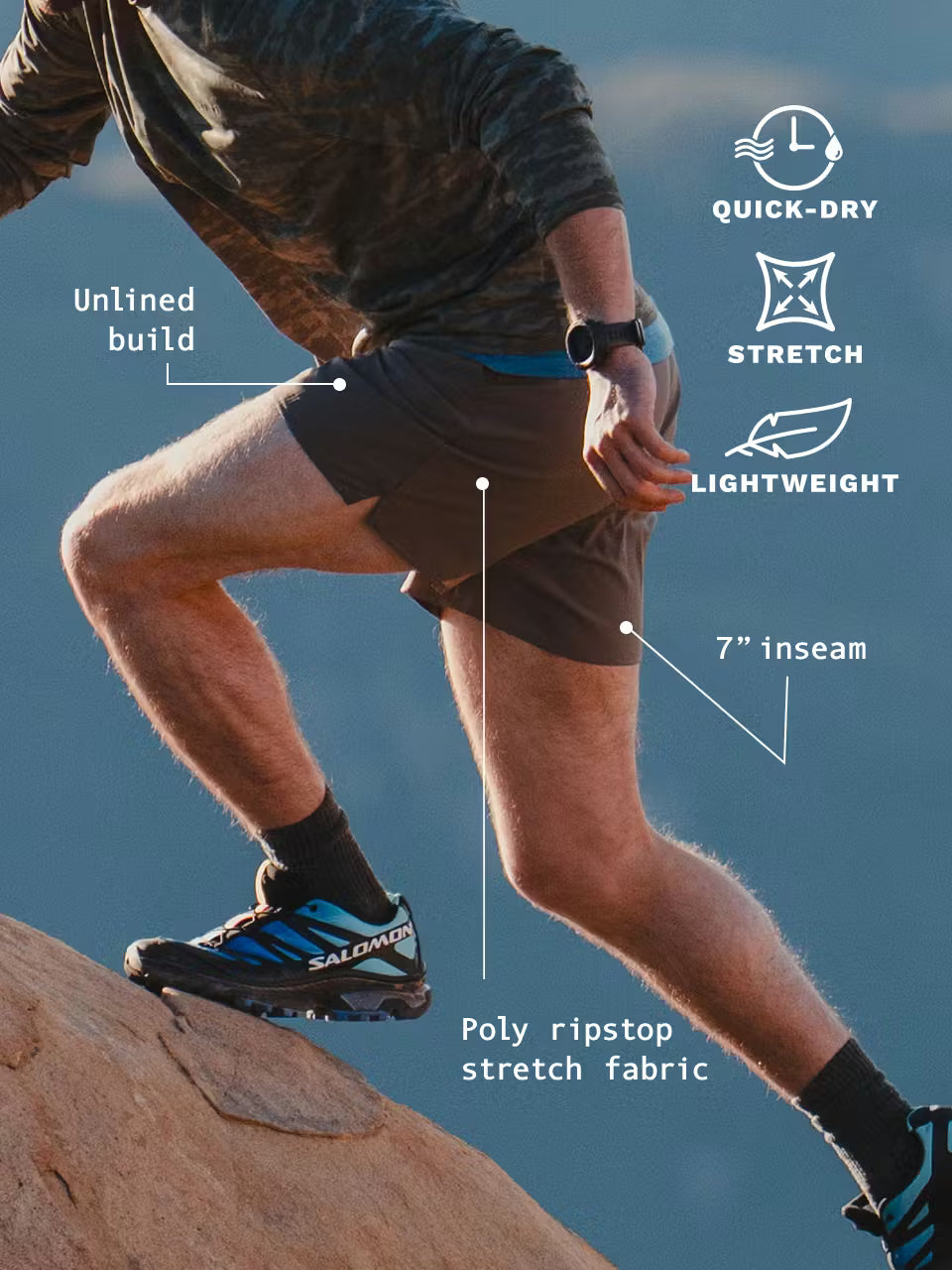 Upbeat Active Short 7"