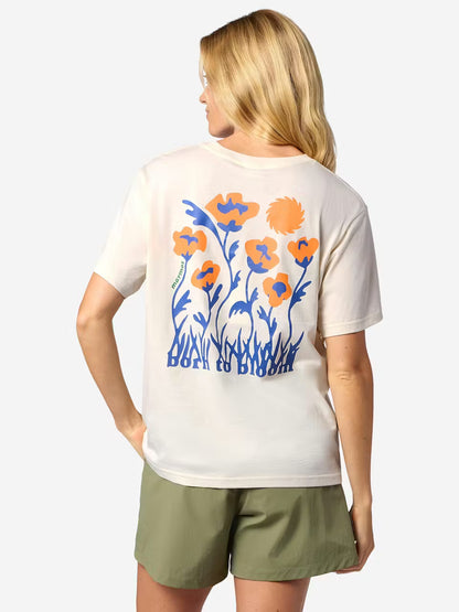Wm's Born To Bloom Tee SS