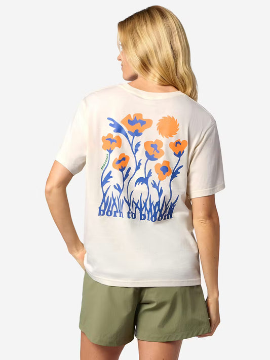 Wm's Born To Bloom Tee SS