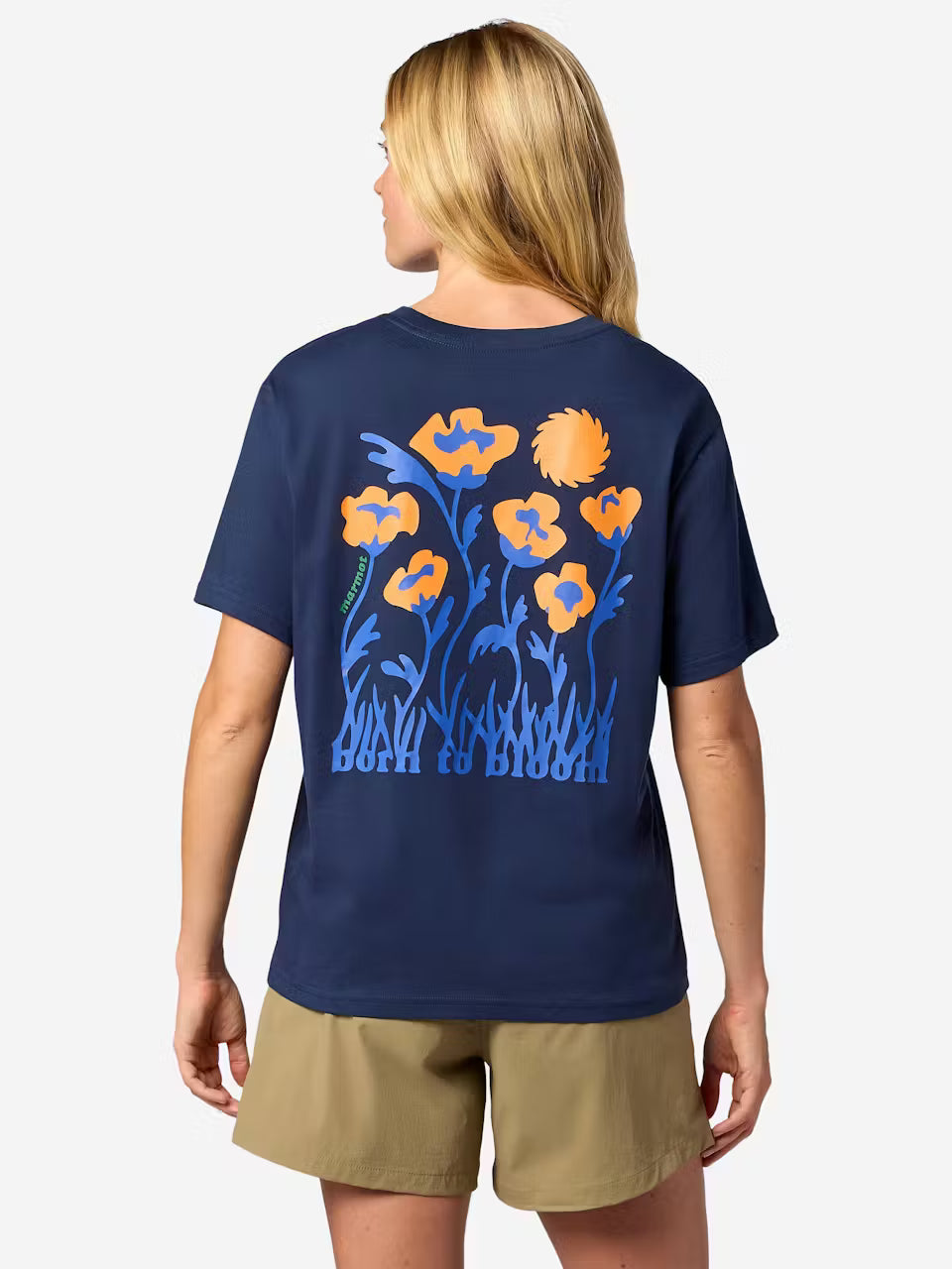 Wm's Born To Bloom Tee SS