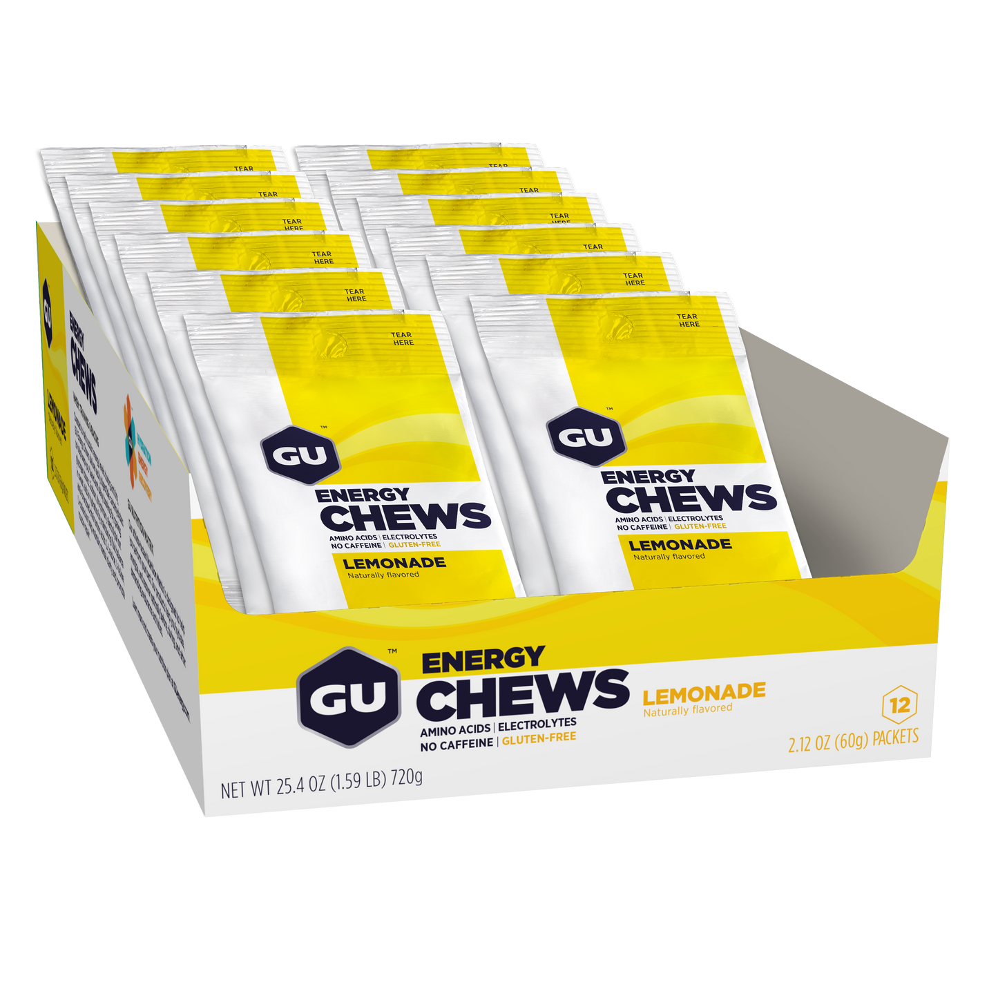 GU Chews (Box of 12 Double Serves)