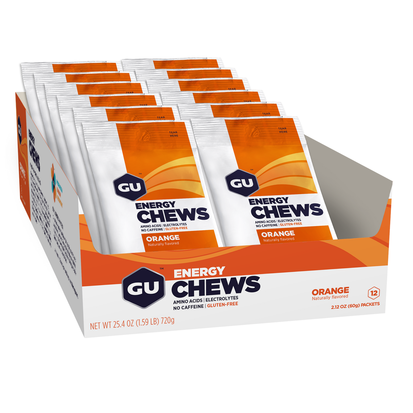 GU Chews (Box of 12 Double Serves)