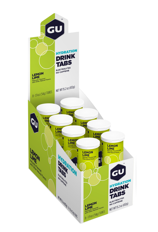 GU Hydration Drink Tablets (Box of 8 Tubes)