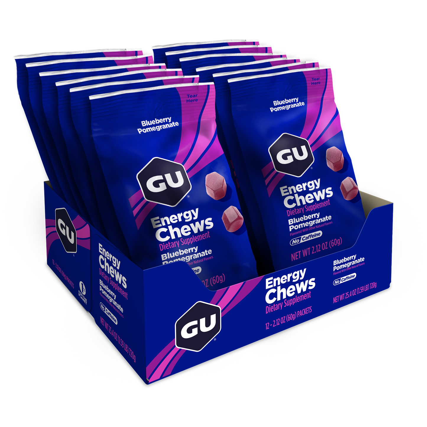 GU Chews (Box of 12) *SHORT DATED*