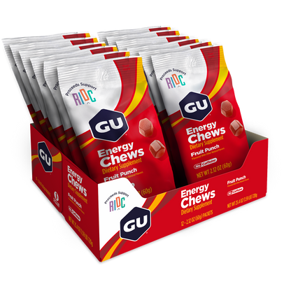 GU Chews (Box of 12) *SHORT DATED*