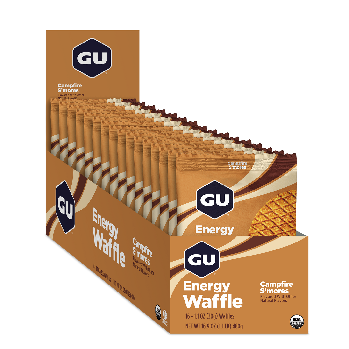 GU Energy Waffle - Box of 16 *SHORT DATED*