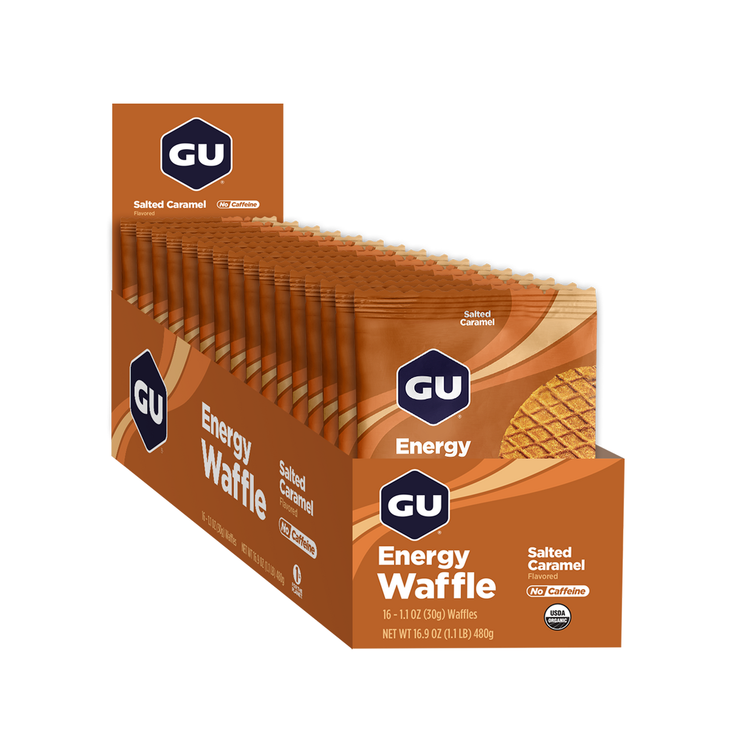 GU Energy Waffle - Box of 16 *SHORT DATED*