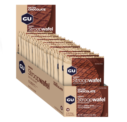 GU Energy Stroopwafel (Box of 16) Gluten Free