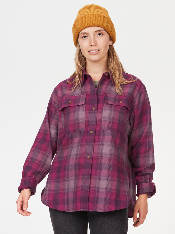 Wm's Fairfax Lightweight Boyfriend Flannel